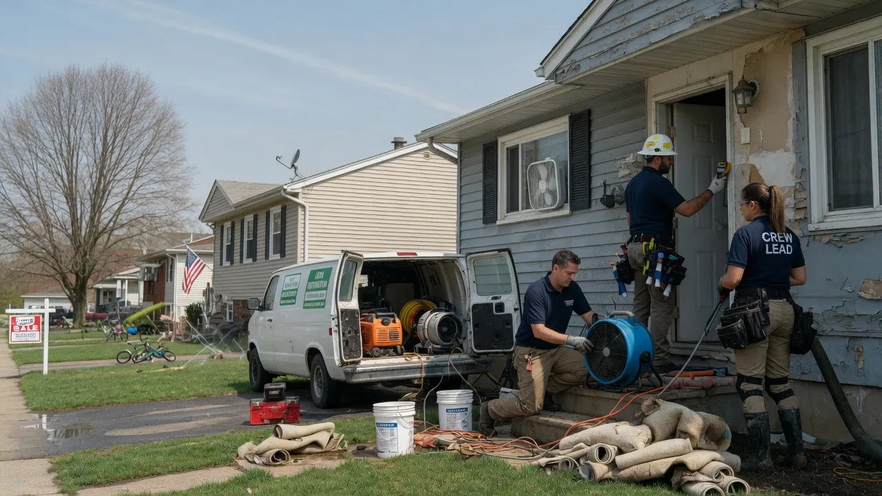 Flood Cleanup in Coffeen, IL near me